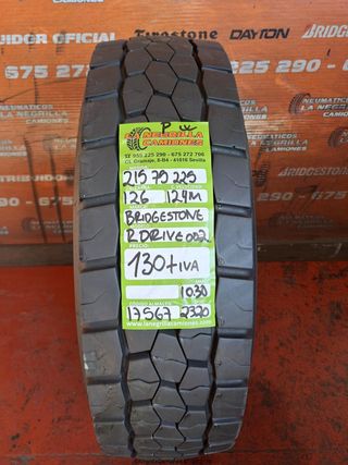 215 75 17.5 BRIDGESTONE juego de 2 REF 17567 17568