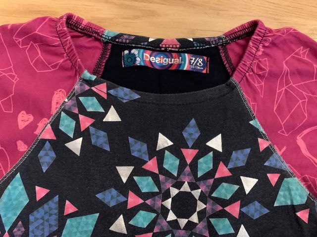 Vestido manga larga Desigual