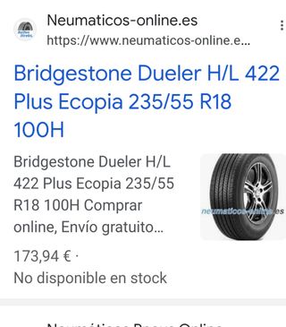 Neumatico  235/55 R18