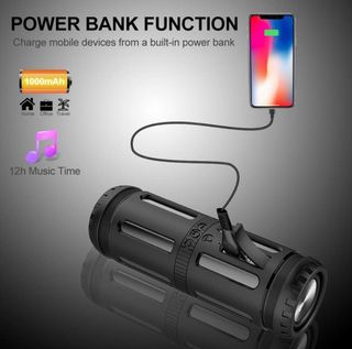 Linterna y Altavoz 10W Inalámbrico- Nuevo