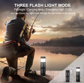 Linterna y Altavoz 10W Inalámbrico- Nuevo