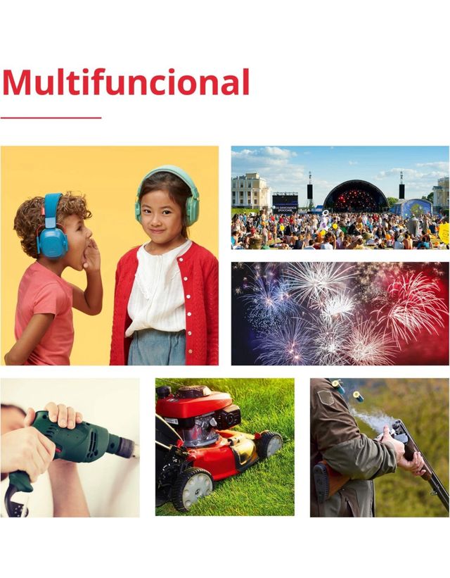 auriculares cascos anti ruido niños Alpine 25dB