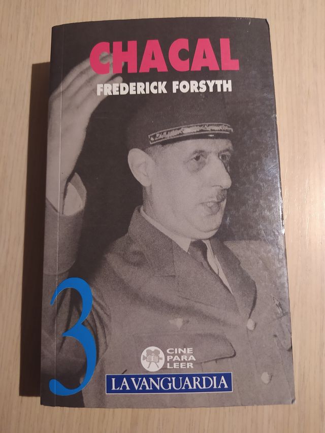 Libro Chacal, de Frederick Forsyth.