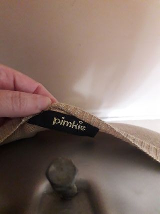 Rebeca dorada fiesta corta