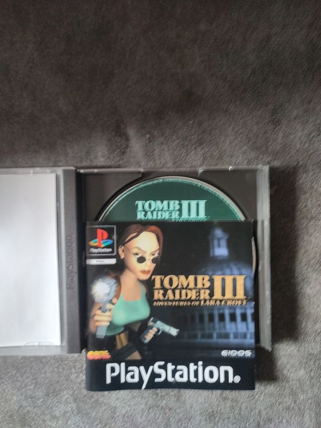 Tomb raider 3 ps1 pal españa