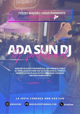 DJ FIESTAS CHICA NAVIDADES 2025-2026