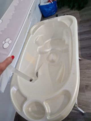 Cambiador bañera bebé 