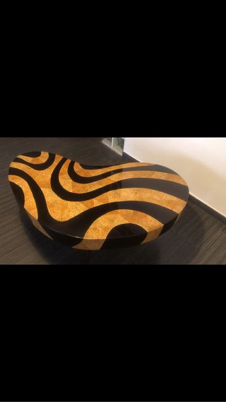Mesa años 60/70 “Print Zebra” (riñón-mosaico)