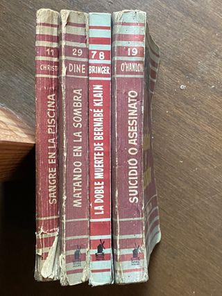 Lote Biblioteca de Oro de bolsillo 4 libros