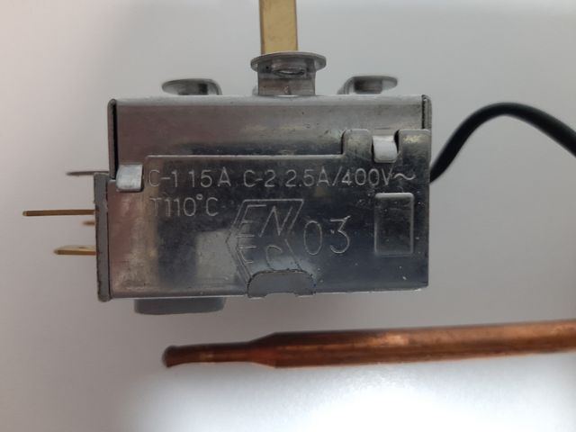 Termostato para cocinas, freidoras Nuevo.