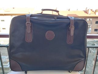 Maleta de viaje de piel-Marca Nobuck-