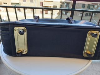 Maleta de viaje de piel-Marca Nobuck-