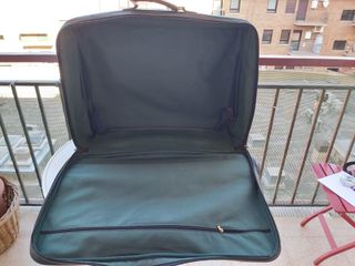 Maleta de viaje de piel-Marca Nobuck-