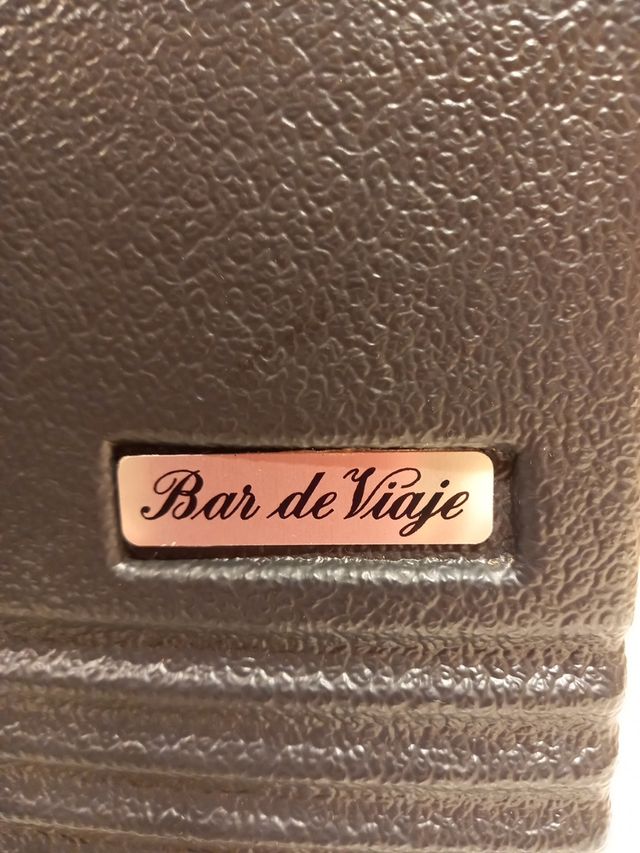 Maleta Bar de viaje