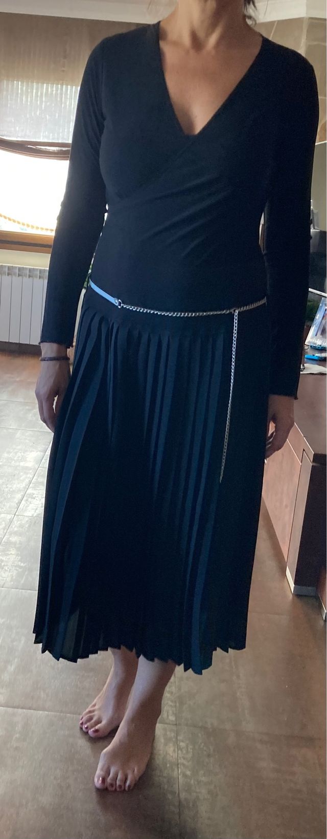 vestido noche elegante