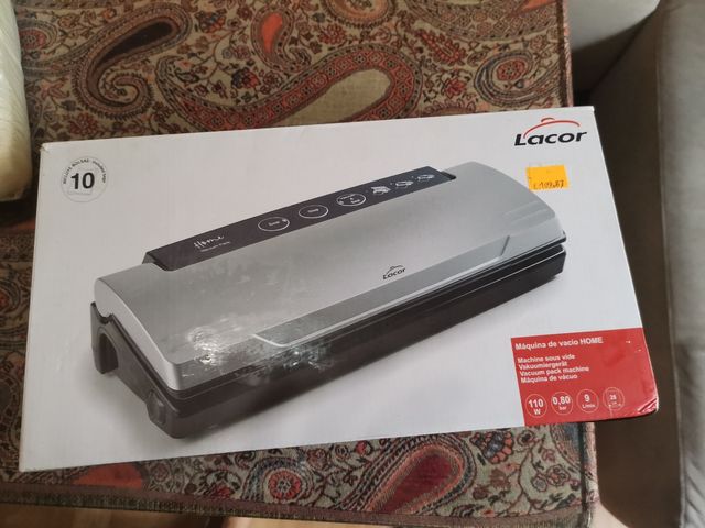 máquina de vacío y 200 bolsas