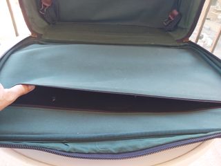 Maleta de piel de viaje. Marca Nobuck.