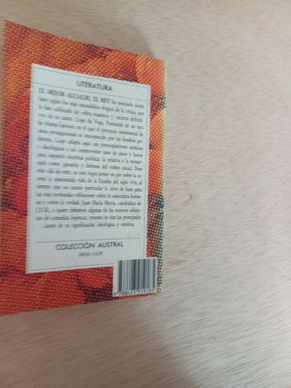 LITERATURA,  El Mejor Alcalde, EL REY