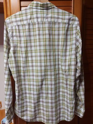 Camisa de cuadros massimo Dutti