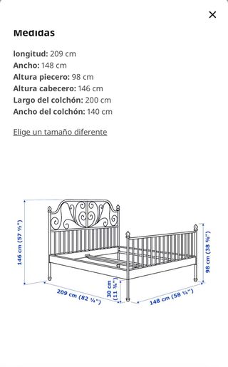 estructura cama
