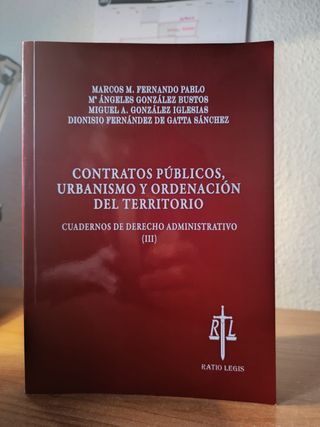 Contratos públicos, urbanismo y ordenación del ter