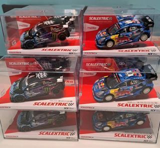 Scalextric pareja Hyundai y puma slot ninco