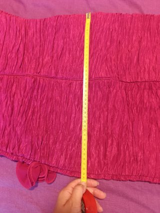 Vestido fucsia corto fiesta, bautizo o comunión