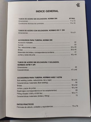 Catálogo Almesa dimensiones tubos y accesorios