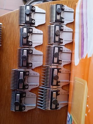 CUCHILLAS CORTAPELO PERRO RECAMBIOS JGO