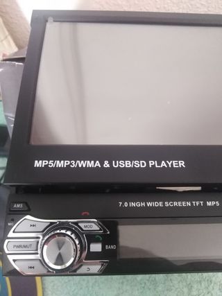 Radio (nuevo) coche pantalla 7" MP5 LEER TODO