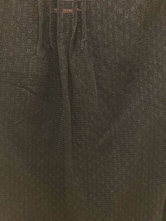 Top de gasa y encaje Bershka