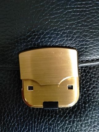 Maletín ejecutivo cuero sintético 