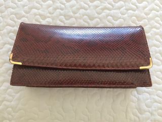 bolso serpiente autentico