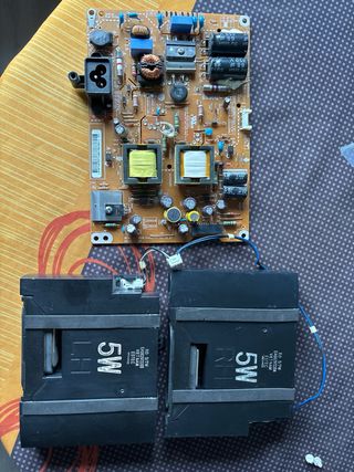 fuente de alimentacion TV LG 32LB550B y altavoces