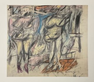 Willem De Kooning - Litografia