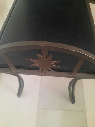 Banco de Forja y madera