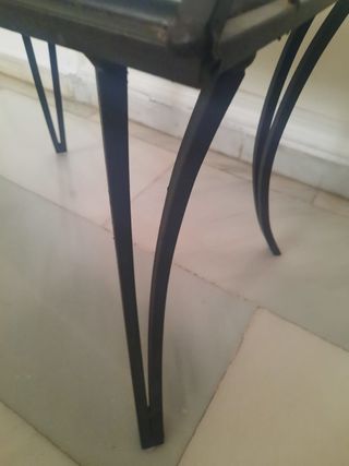 Banco de Forja y madera