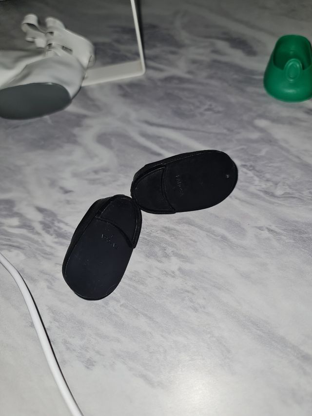 Zapatos Nacy Verde y negro