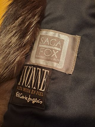 Abrigo zorro plateado finlandes