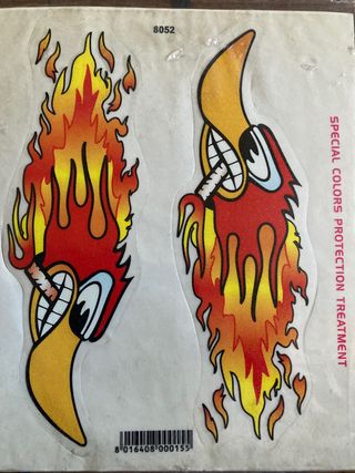 adesivi 3d in resina decorazione carrozzeria