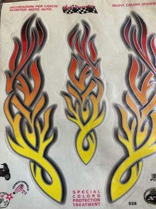 adesivi 3d in resina decorazione carrozzeria