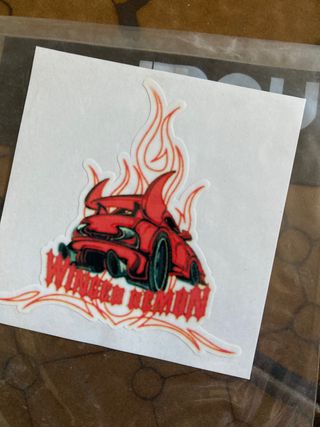 adesivi 3d in resina decorazione carrozzeria