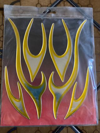 adesivi 3d in resina decorazione carrozzeria