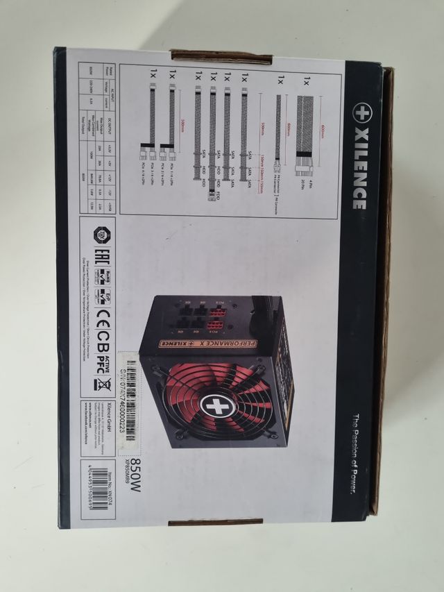 Alimentatore da 850W XILENCE