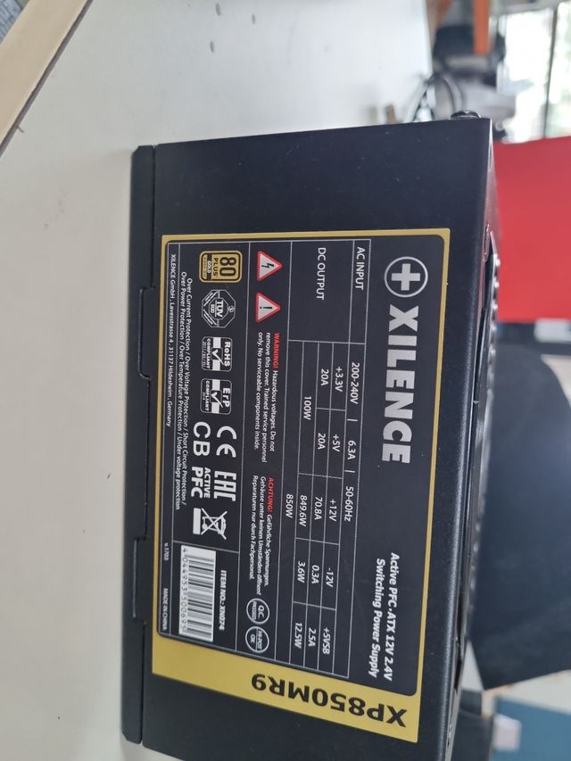 Alimentatore da 850W XILENCE