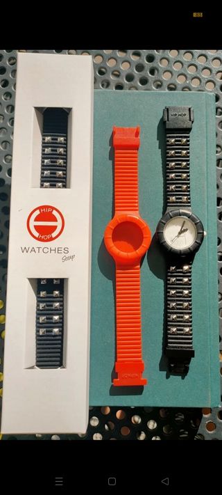Orologio Hip Hop Watch+2 cinturini 