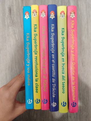 Libros "Kika Superbruja"