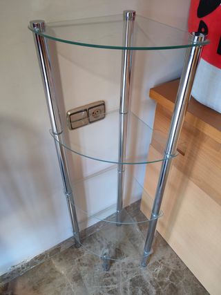 rinconera de cristal