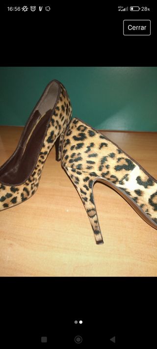 Zapatos tacón de vestir,38