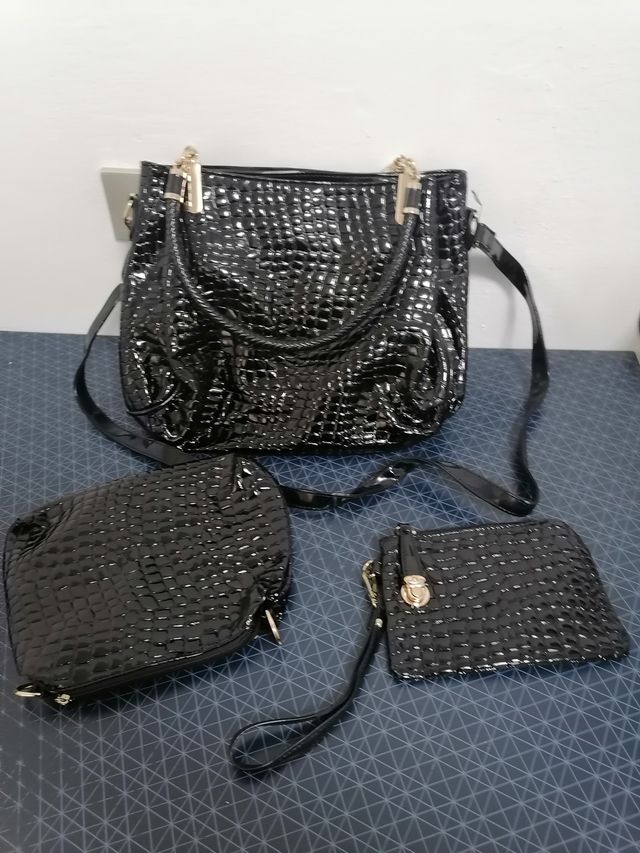 Set borse donna 3 pezzi